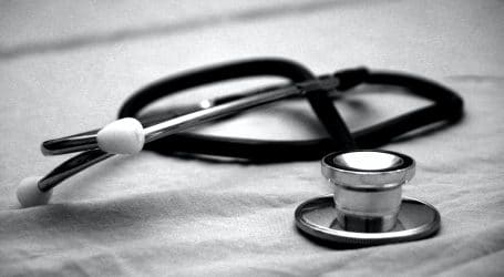 black and gray stethoscope