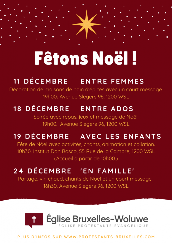 Fêtons Noël 2021