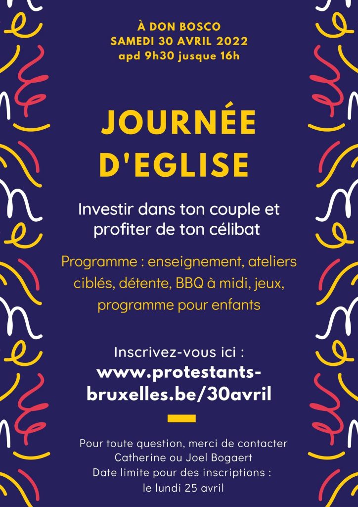Journée d'église du 30 avril 2022